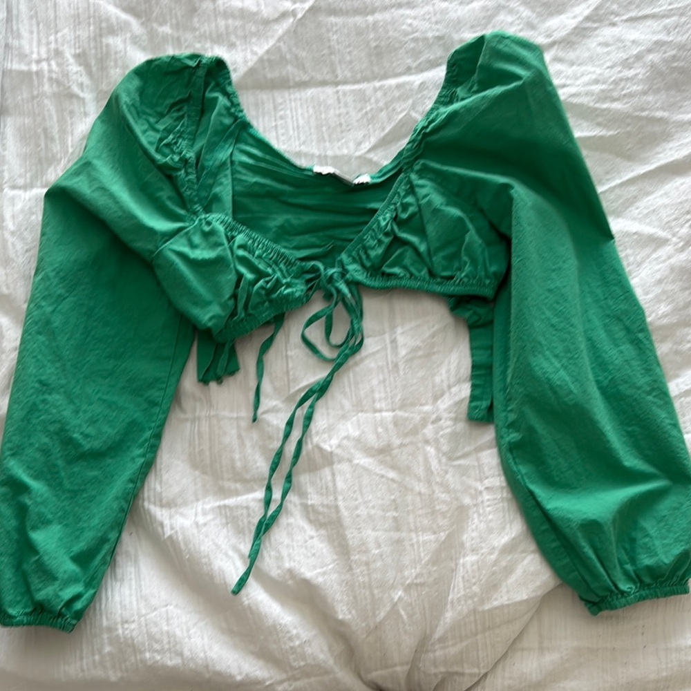 HYFVE Green Crop Top